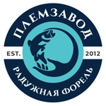 Логотип племзавода Радужная форель